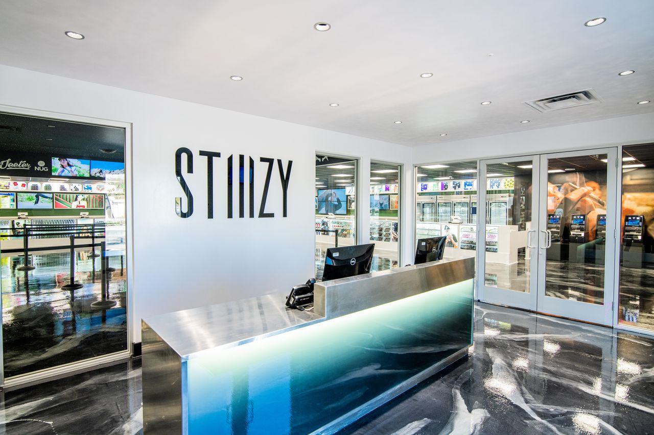 Inside a STIIIZY dispensary