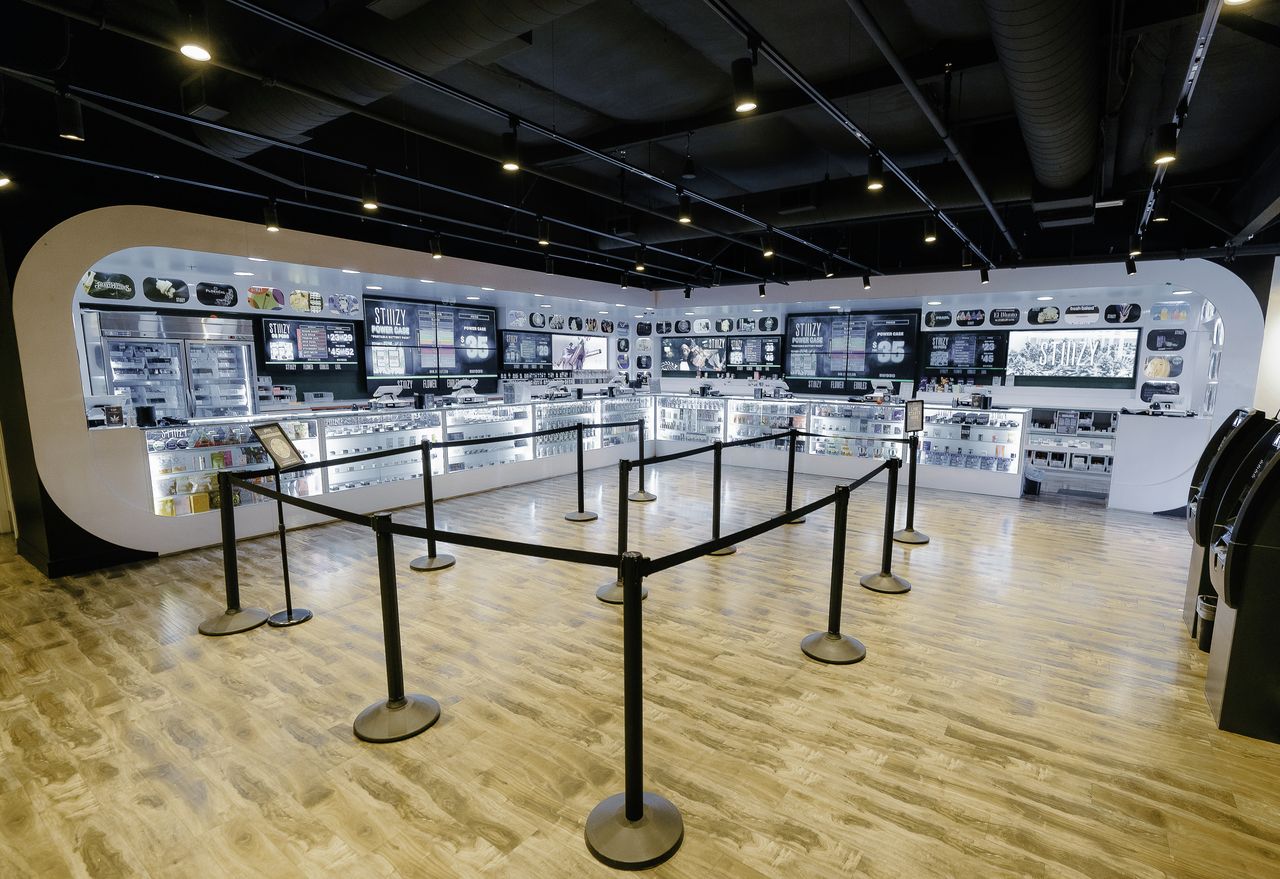 Inside a STIIIZY dispensary