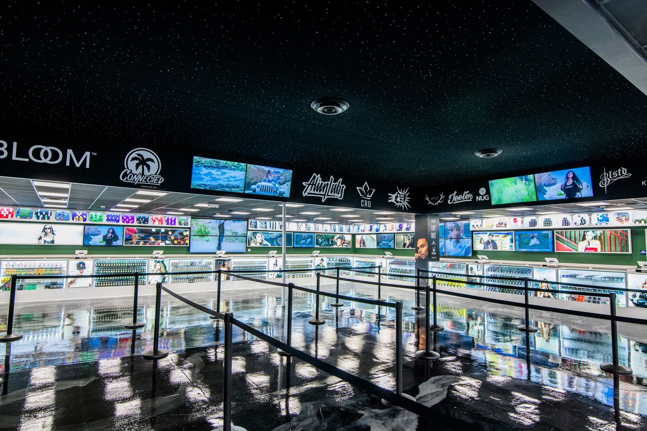 Inside a STIIIZY dispensary