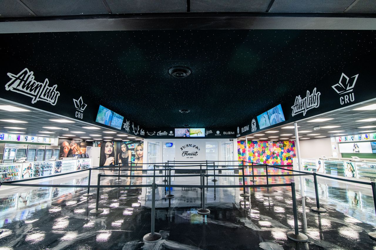 Inside a STIIIZY dispensary
